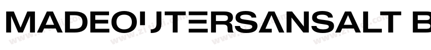 MADEOuterSansAlt Bla字体转换 MADEOuterSansAlt Bla字体转换